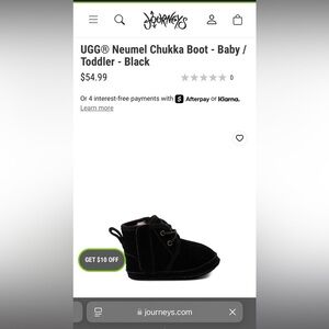 Ugg Neumel boots 6-12 months